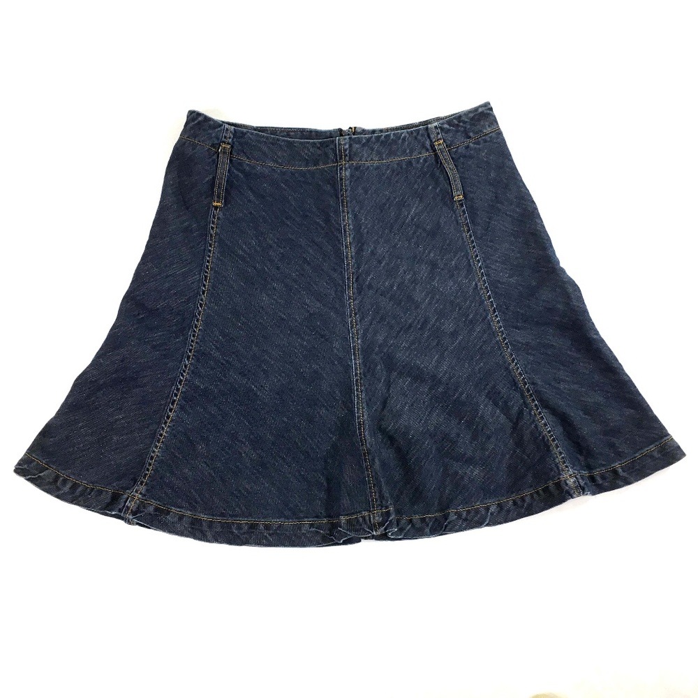 Banana Republic flared skirt cotton/linen (E559)
